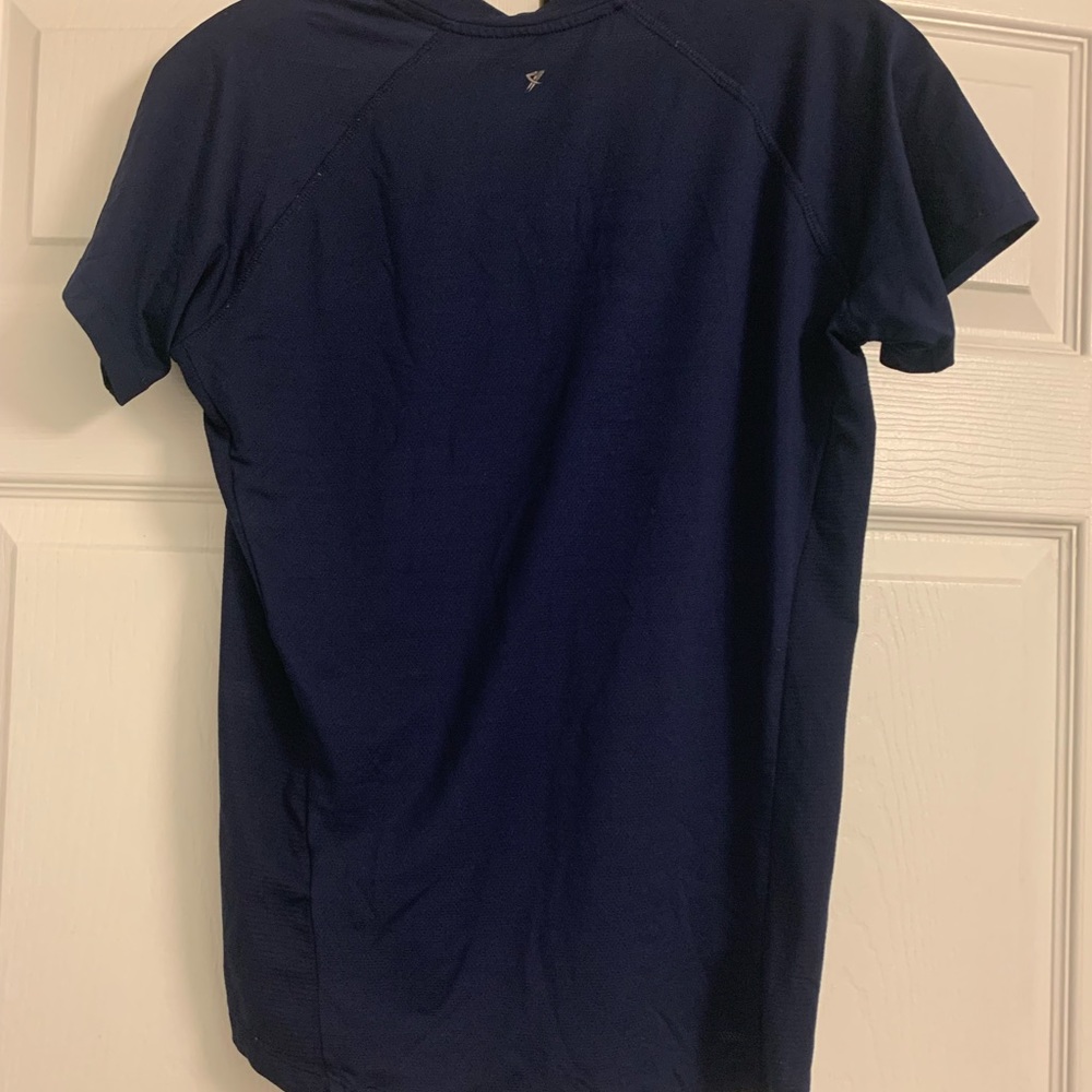 Athletic shirt — small dark blue